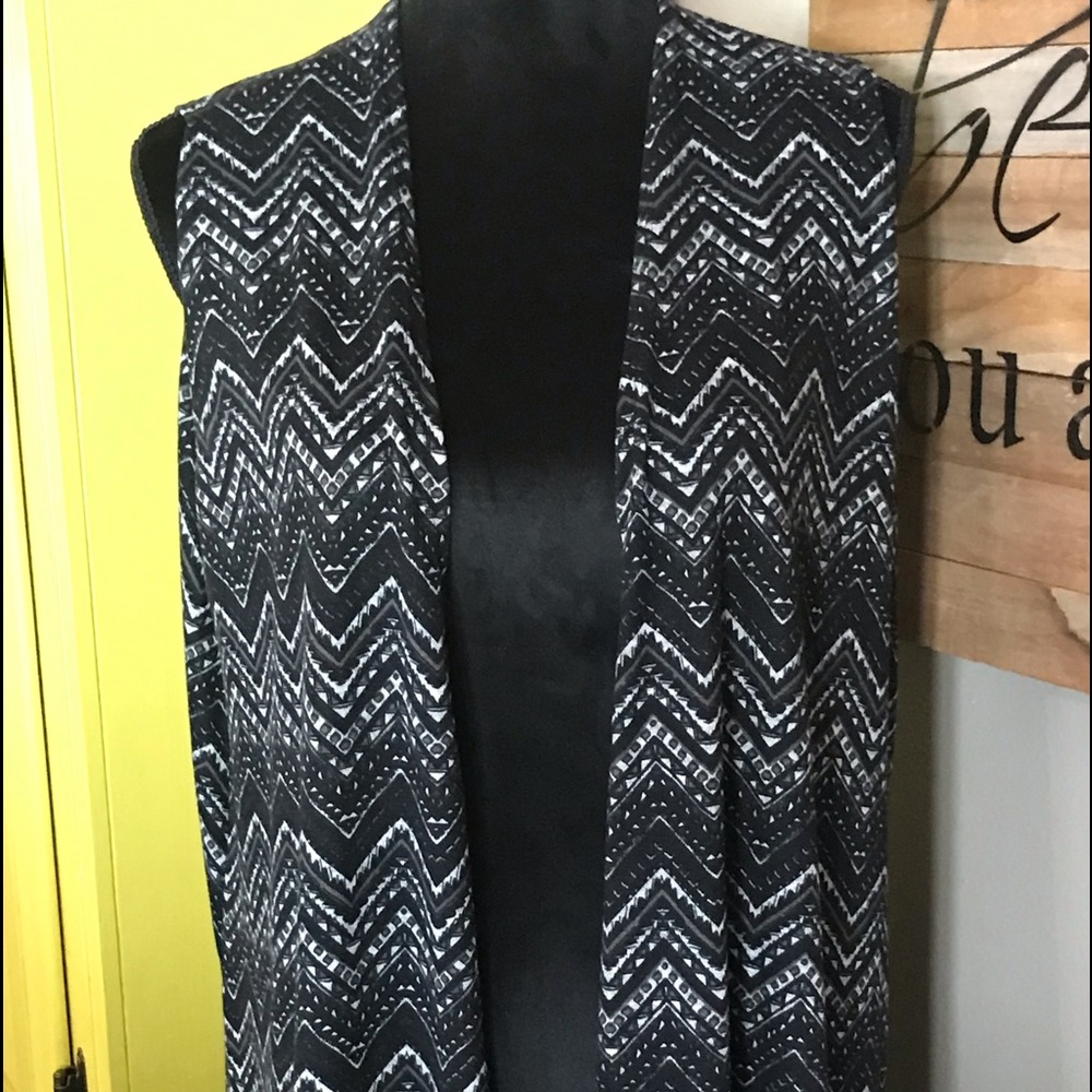 Long cardigan vest—LuLaRoe Joy
